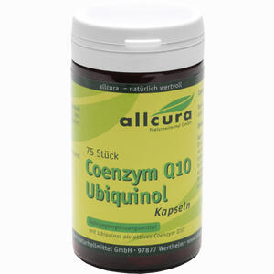 Coenzym Q10 Ubiquinol 100 Mg Kapseln 75 Stück - ab 37,71 €
