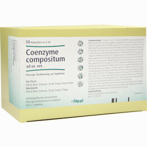 Coenzyme Comp Ad Us Vet Ampullen 50 x 5 ml - ab 96,25 €