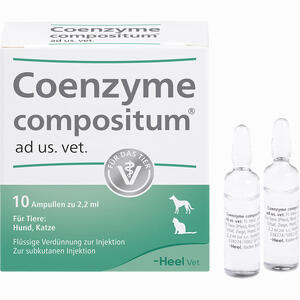 Coenzyme Compositum Ad Us.vet. Ampullen 10 Stück - ab 13,81 €