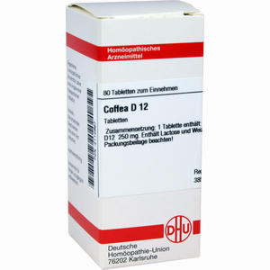 Coffea D12 Tabletten 80 Stück - ab 8,80 €