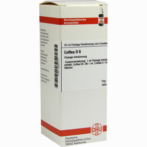 Coffea D6 Dilution 50 ml - ab 0,00 &euro;