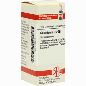 Colchicum D200 Globuli 10 g - ab 13,71 €