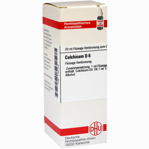 Colchicum D6 Dilution 20 ml - ab 8,15 €