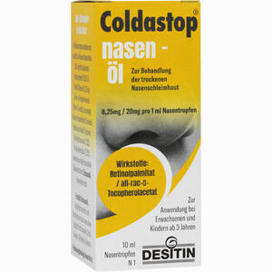 Coldastop Nasen- Öl 10 ml - ab 5,57 €