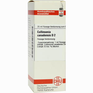 Collinsonia Canadens D2 Dilution 20 ml - ab 11,40 €