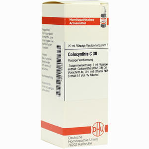 Colocynthis C30 Dilution 20 ml - ab 8,95 €
