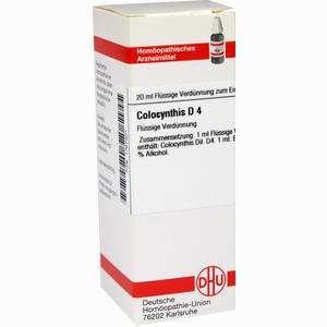 Colocynthis D4 Dilution 20 ml - ab 8,01 €