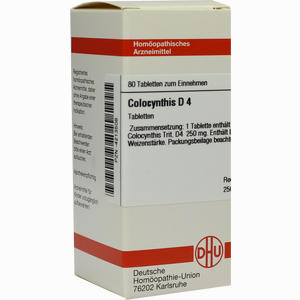 Colocynthis D4 Tabletten 80 Stück - ab 8,52 €