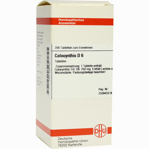 Colocynthis D6 Tabletten 200 Stück - ab 0,00 €