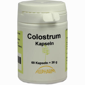 Colostrum Kapseln ALLPHARM Vertriebs GmbH 60 Stück - ab 16,69 &euro;