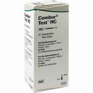 Combur 5- Test Hc Teststreifen 10 Stück Combur 5- Test Hc Teststreifen 10 Stück