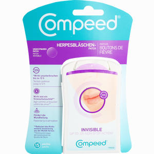 Compeed Herpesbläschen- Patch Pflaster 15 Stück - ab 0,00 &euro;