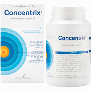 Concentrix Kapseln 180 Stück - ab 45,54 €