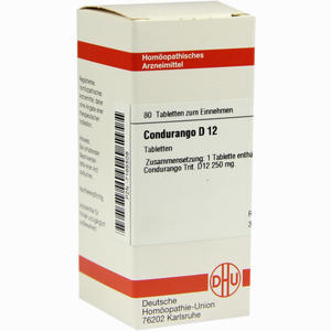 Condurango D12 Tabletten 80 Stück - ab 8,99 €