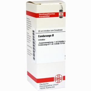 Condurango Urtinktur D 1 Dilution 20 ml - ab 11,04 €