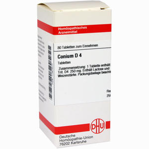 Conium D4 Tabletten 80 Stück - ab 7,83 €