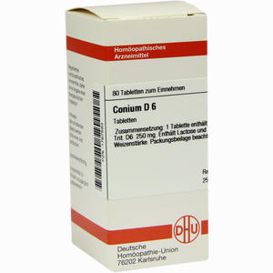 Conium D6 Tabletten 80 Stück - ab 8,00 €