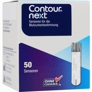 Contour Next Sensoren Teststreifen  Avitamed GmbH 50 Stück - ab 27,94 &euro;