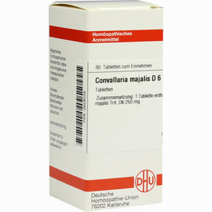 Convallaria Majal D6 Tabletten 80 Stück - ab 8,99 €
