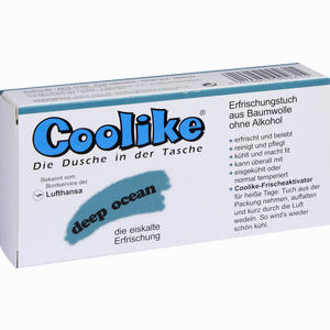 Coolike Erfrischungstuch Duftnote Deep Ocean Tücher 5 Stück - ab 2,10 €