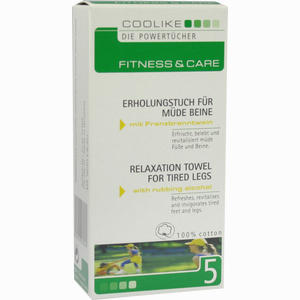 Coolike Erholungstuch für Müde Beine mit Fbw Tücher 5 Stück - ab 2,47 €
