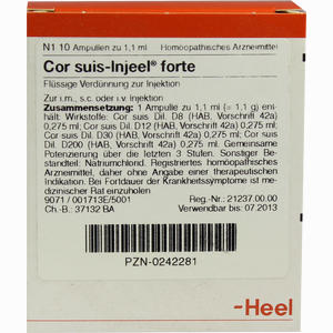 Cor Suis- Injeel Forte Ampullen  10 Stück - ab 22,14 €