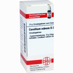 Corallium Rubrum D30 Globuli 10 g - ab 8,35 €