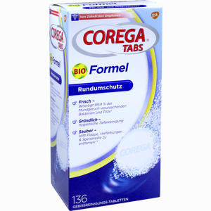 Corega Tabs Bioformel 136 Stück - ab 0,00 &euro;
