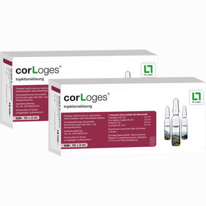 Corloges Injektionslösung Ampullen 100 x 2 ml - ab 73,99 €