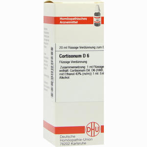 Cortisonum D6 Dilution 20 ml - ab 9,07 €