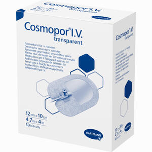 Cosmopor I.v. Transparent 12x10cm Pflaster 50 Stück - ab 127,76 €