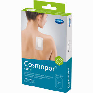 Cosmopor Steril 10x6cm Pflaster 5 Stück - ab 2,38 €