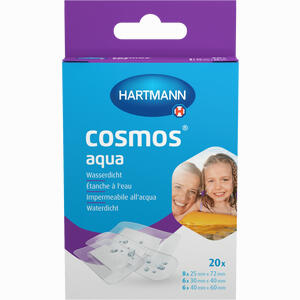 Cosmos Aqua Pflasterstrips 3 Größen 20 Stück - ab 2,35 €