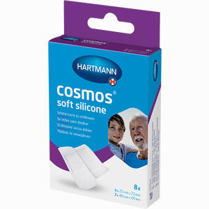 Cosmos Soft Silicone Pflasterstrips 2 Größen 8 Stück - ab 2,52 €