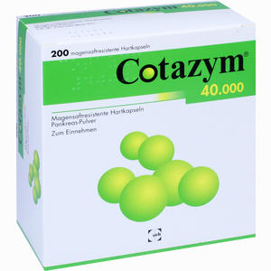 Cotazym 40.000 Kapseln 200 Stück - ab 95,06 €