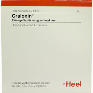 Cralonin Ampullen 100 Stück - ab 125,10 €