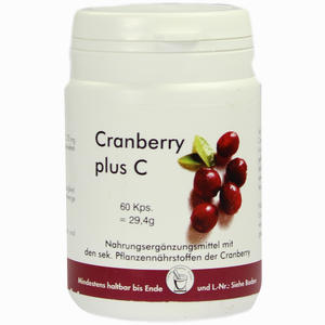 Cranberry + C Kapsel Kapseln 60 Stück - ab 7,80 €