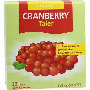 Abbildung von Cranberry Cerola- Taler Grandel  32 Stück