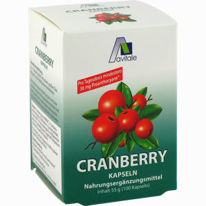 Abbildung von Cranberry Kapseln Hochdosiert 400mg  100 Stück Abbildung von Cranberry Kapseln Hochdosiert 400mg  100 Stück