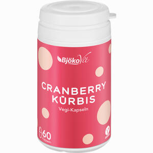 Cranberry- Kürbis Vegi- Kapseln  60 Stück - ab 0,00 €