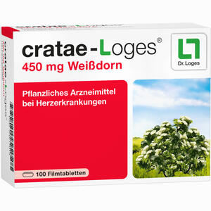 Cratae- Loges 450mg Filmtabletten 100 Stück - ab 20,94 €