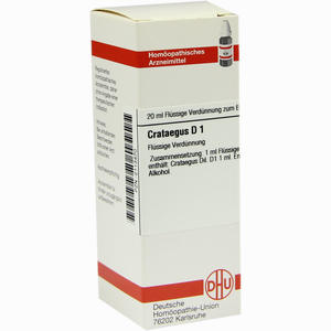Crataegus D 1 Dilution 20 ml - ab 7,95 €