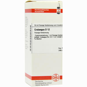 Crataegus D12 Dilution 50 ml - ab 0,00 &euro;