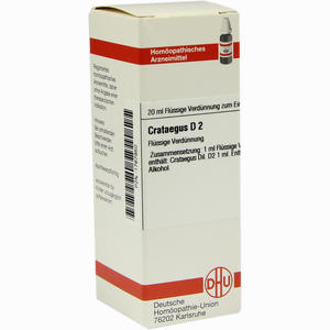 Crataegus D2 Dilution 20 ml - ab 7,95 €