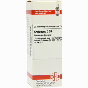 Crataegus D30 Dilution 20 ml - ab 11,16 €