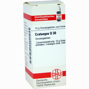 Crataegus D30 Globuli DHU-Arzneimittel GmbH & Co. KG 10 g - ab 7,75 &euro;