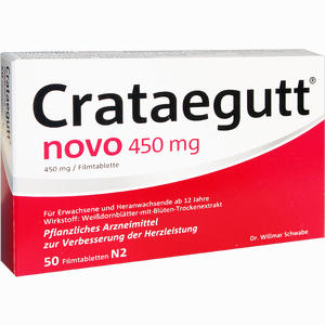Crataegutt Novo 450 Filmtabletten 50 Stück