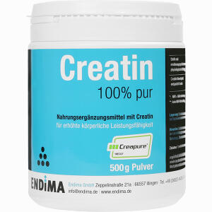 Creatin 100% Pur Pulver 500 g - ab 28,23 &euro;