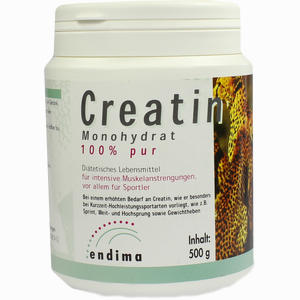 Creatin Monohydrat 100% Pur Pulver 500 g - ab 21,64 &euro;