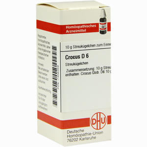 Crocus D6 Globuli 10 g - ab 8,04 €